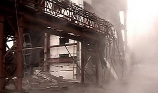 На шахте "Распадская" прогремели взрывы На шахте "Распадская" прогремели взрывы