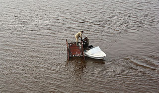 Якутия борется с мощным наводнением Якутия борется с мощным наводнением