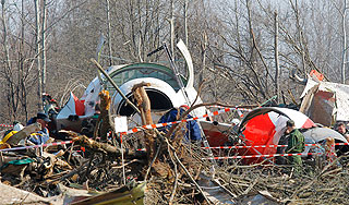 Следователи осмотрели место падения Ту-154 Следователи осмотрели место падения Ту-154