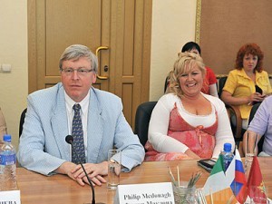 В Брянске гостили ирландцы