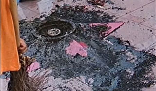 Под Калининградом осквернен Вечный огонь Под Калининградом осквернен Вечный огонь