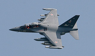 Названы версии крушения нового Як-130 Названы версии крушения нового Як-130