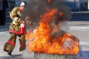 Юные пожарные отличились в Подмосковье