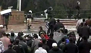 Задержан организатор беспорядков в Киргизии Задержан организатор беспорядков в Киргизии