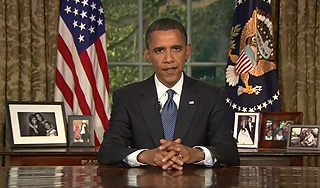 Пятно заставило Обаму обратиться к нации Пятно заставило Обаму обратиться к нации