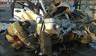 Под Петербургом произошло крупное ДТП Под Петербургом произошло крупное ДТП