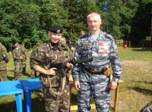 Омоновцы встретились с юными патриотами