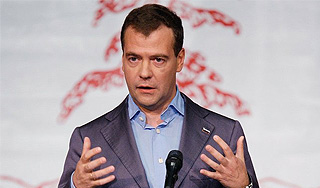 Медведева впечатлил американский успех Медведева впечатлил американский успех