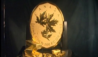 Продана гигантская золотая монета Продана гигантская золотая монета