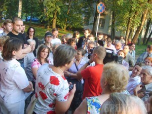 Горожане против застройки на Луговой