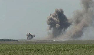 На военном полигоне в Алтае прогремел взрыв На военном полигоне в Алтае прогремел взрыв