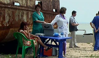 Родные утонувших детей прилетели в Ейск Родные утонувших детей прилетели в Ейск