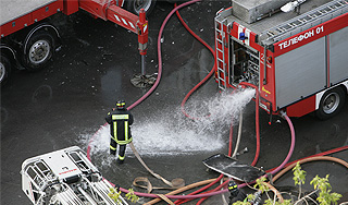 В Москве произошел пожар в жилом доме В Москве произошел пожар в жилом доме