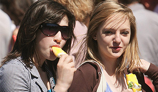 Москва удвоила потребление мороженого Москва удвоила потребление мороженого