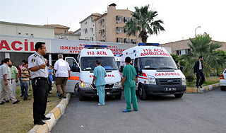 Российские туристы разбились в Анталье Российские туристы разбились в Анталье