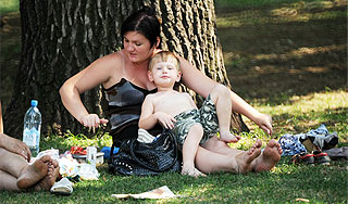 Жара и смог заставят людей сесть на диету Жара и смог заставят людей сесть на диету