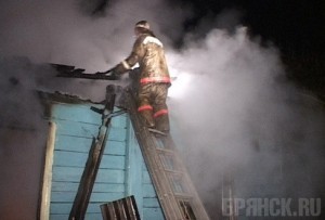 Во Мглине горела коррекционная школа-интернат