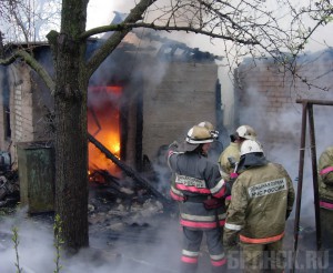 Сторож погиб при пожаре на рабочем месте