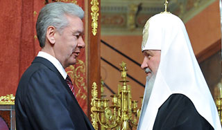 Собянин выделил землю под храм на Рублевке Собянин выделил землю под храм на Рублевке