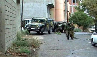 Пограничников обстреляли из гранатомета Пограничников обстреляли из гранатомета