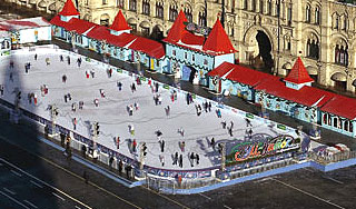 На Красной площади рухнул каток На Красной площади рухнул каток