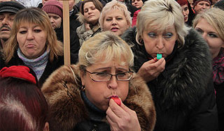 Налоговый кодекс вывел украинцев на Майдан Налоговый кодекс вывел украинцев на Майдан