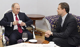 Путин рассказал о приключениях Ди Каприо Путин рассказал о приключениях Ди Каприо