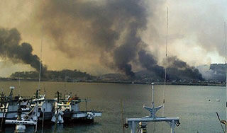 КНДР обстреляла остров особыми снарядами КНДР обстреляла остров особыми снарядами