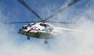 Вертолет Ми-8 рухнул в Сибири Вертолет Ми-8 рухнул в Сибири