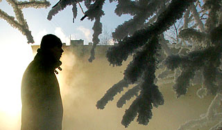 Москву захватят аномальные морозы и буря Москву захватят аномальные морозы и буря