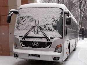 Клубный автобус «Динамо» доставили в Брянск