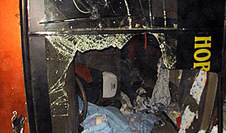 Лопнувшее колесо привело к страшной аварии Лопнувшее колесо привело к страшной аварии