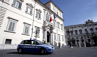 К президенту Италии приехал самоубийца К президенту Италии приехал самоубийца