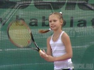 Юная теннисистка из Брянска победила на Всероссийском турнире Катя Жданова