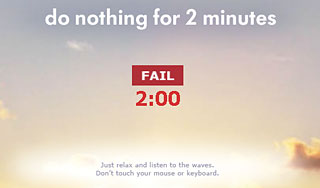 Пользователей Сети научат отдыхать 2 минуты Пользователей Сети научат отдыхать 2 минуты