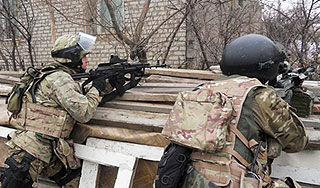 Лидер диверсантов убит при попытке бегства Лидер диверсантов убит при попытке бегства