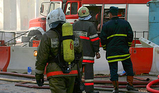 Пожар лишил десятки московских домов света Пожар лишил десятки московских домов света