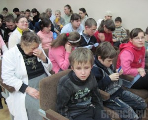 Онкобольным детям устроили праздник