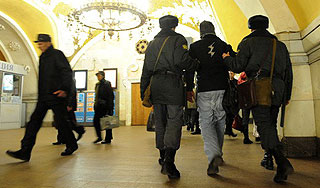 В московском метро нашли следы взрывчатки В московском метро нашли следы взрывчатки
