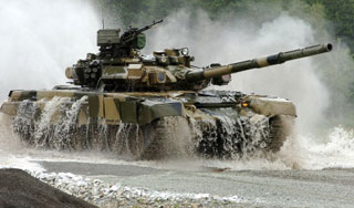 Российский танк отказался ломаться Российский танк отказался ломаться