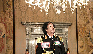 Во дворце Каддафи нашли секретный бункер Во дворце Каддафи нашли секретный бункер