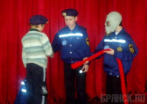 Для учащихся четвертых классов провели конкурс «Вперед, спасатели!»