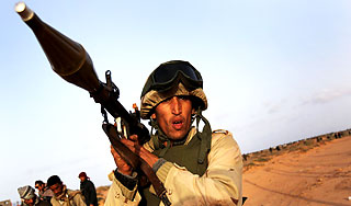 Каддафи начал операцию на востоке Ливии Каддафи начал операцию на востоке Ливии