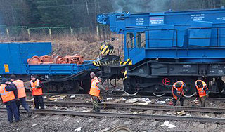 Взрыв прогремел под поездом в Дагестане Взрыв прогремел под поездом в Дагестане