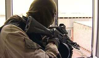 В Махачкале блокировали боевиков В Махачкале блокировали боевиков