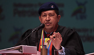 Чавес назвал новую "военную мишень" США Чавес назвал новую "военную мишень" США