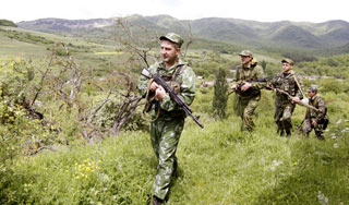 Грузинские диверсанты убили офицера ФСБ Грузинские диверсанты убили офицера ФСБ