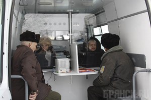 Социальным автопоездом воспользовались более 300 жителей в новозыбковской глубинке