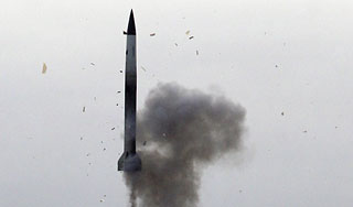 Российская ракета отклонилась от курса Российская ракета отклонилась от курса