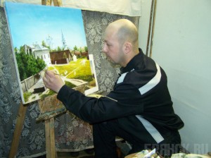 Картину брянского заключенного покажут в Канаде